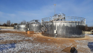 Нержавеющие резервуары общим объемом 1000 м3 смонтированы в Калужской области